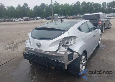 2012 Hyundai Veloster Base W/Gray z USA, uszkodzony, nr VIN KMHTC6AD1CU034787